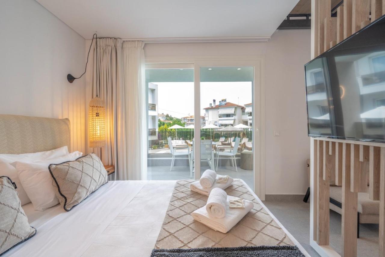 Mirablue Luxury Residences (Adults Only) Pefkochori Exteriér fotografie